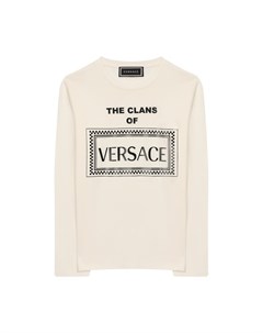 Хлопковый лонгслив Versace