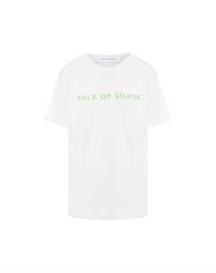 Хлопковая футболка Walk of shame