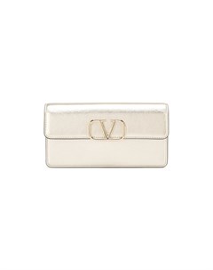 Кожаный кошелек Garavani на цепочке Valentino
