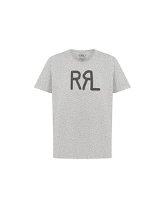 Хлопковая футболка Rrl