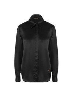 Шелковая блуза прямого кроя Roberto cavalli