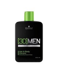 Bonacure Hair Body Shampoo 3D Men Sion Шампунь Для Волос И Тела 250 Мл Schwarzkopf professional