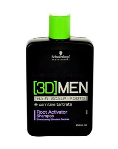 Bonacure Root Activator Shampoo 3D Men Шампунь Активизирующий Рост Волос 250 Мл Schwarzkopf professional