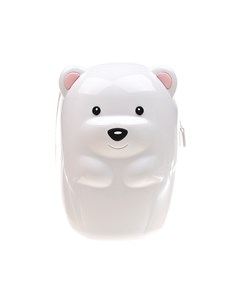 Рюкзак медвежонок белый 17x21x9 см детский Melissa