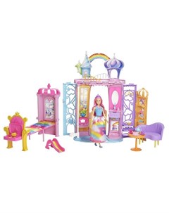Mattel barbie frb15 барби переносной радужный дворец Mattel barbie