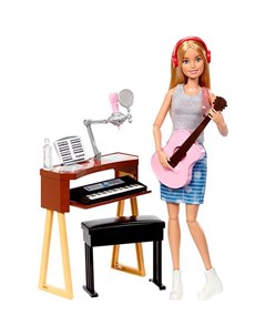Mattel barbie fcp73 барби музыкант блондинка Mattel barbie