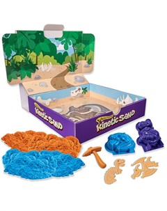 Kinetic sand 71415 кинетик сэнд игровой набор кинетический песок c формочками в ассортименте Kinetic sand