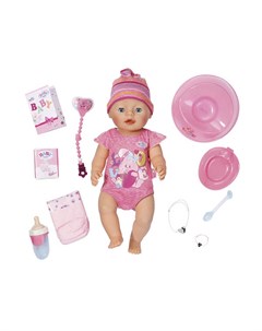 Zapf creation baby born 823 163 бэби борн кукла интерактивная 43 см Zapf creation