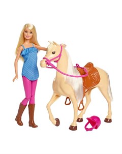 Mattel barbie fxh13 барби и лошадь Mattel barbie