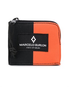 Двухцветный кошелек с логотипом Marcelo burlon county of milan kids