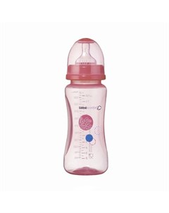 Бутылочка серия Maternity PP силиконовая соска для супов и каш 360 мл 6 24 мес розовая Bebe confort