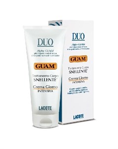 Крем для тела Duo Trattamento Corpo Snellente Crema Giorno Intensiva Guam