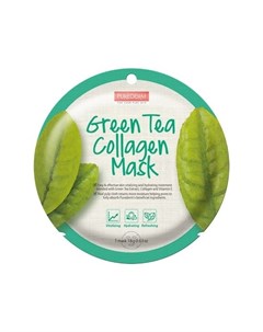 Маска для лица Зеленый чай и Коллаген Purederm