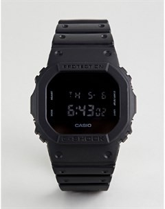 Цифровые часы с черным силиконовым ремешком G Shock DW 5600BB 1ER Heritage G shock