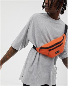 Оранжевая сумка кошелек на пояс Spiral