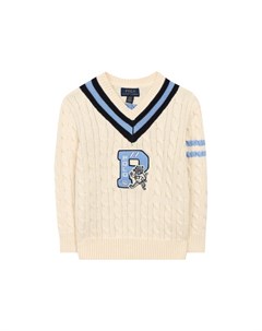 Хлопковый пуловер Polo ralph lauren