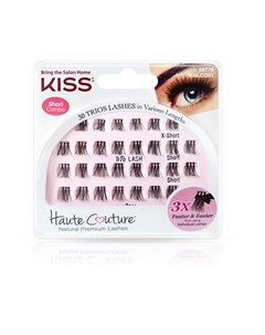 Пучки ресниц Trio Lashes средние и короткие 30 шт Kiss