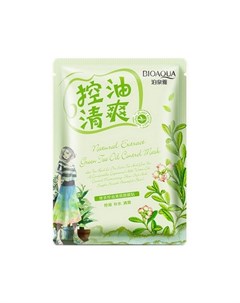 Тканевая маска Natural Extract Green Tea Oil 30 г Bioaqua