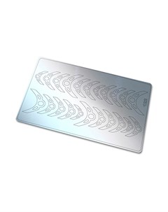 Металлизированные наклейки 122 серебро Freedecor
