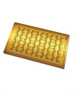 Металлизированные наклейки 226 золото Freedecor
