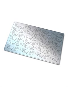 Металлизированные наклейки 156 серебро Freedecor