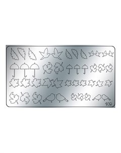 Металлизированные наклейки 189 серебро Freedecor