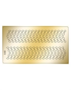 Металлизированные наклейки 211 золото Freedecor
