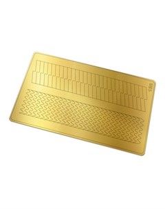 Металлизированные наклейки 132 золото Freedecor