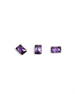 TNL Кристаллы Багет 1 фиолетовые 10 шт Tnl professional