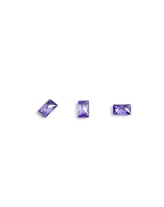 TNL Кристаллы Багет 3 фиолетовые 10 шт Tnl professional