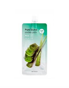 Маска для лица Pure Source Aloe pocket pack 10 мл Missha
