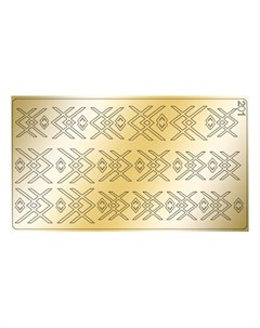 Металлизированные наклейки 201 золото Freedecor