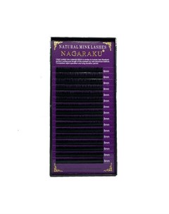 Ресницы на ленте Natural Mink 8 0 12 мм D изгиб Nagaraku
