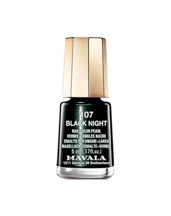 Лак для ногтей 107 Black Night Mavala