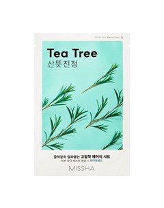 Тканевая маска для лица Airy Fit Tea Tree 19 г Missha