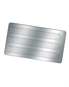 Металлизированные наклейки 192 серебро Freedecor