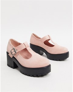 Розовые туфли на каблуке Koi footwear