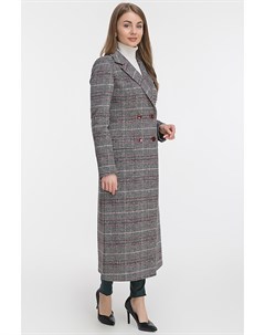 Классическое приталенное длинное пальто из шерсти Aliv