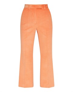 Вельветовые брюки оранжевого цвета Acne studios