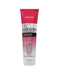 Шампунь для волос KERATIN PRO с кератином укрепляющий и увлажняющий 250 мл Creightons
