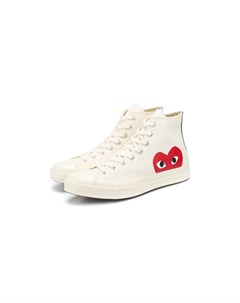 Текстильные кеды x Converse Comme des garcons play