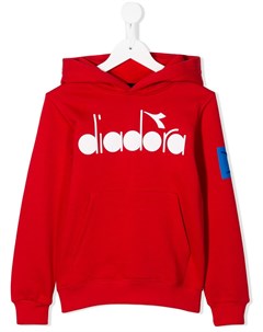 Свитер с капюшоном и логотипом Diadora junior