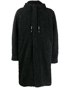 Пальто с капюшоном Msgm