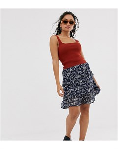 Свободная юбка с цветочным принтом Vero moda petite