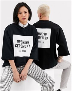 Свитшот с логотипом unisex Opening ceremony