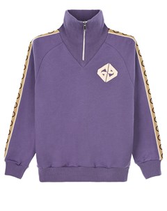 Фиолетовый свитшот с высоким воротником детский Gucci