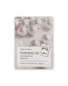Маска для лица Pureness 100 Pearl Mask Sheet Tony moly