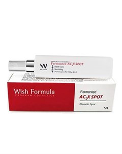 Крем против акне Fermented AC X Spot 12 г Wish formula