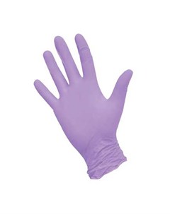 White line Перчатки нитриловые фиолетовые размер XS 100 шт