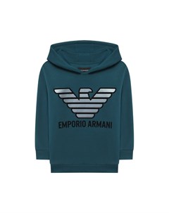 Хлопковое худи Emporio armani